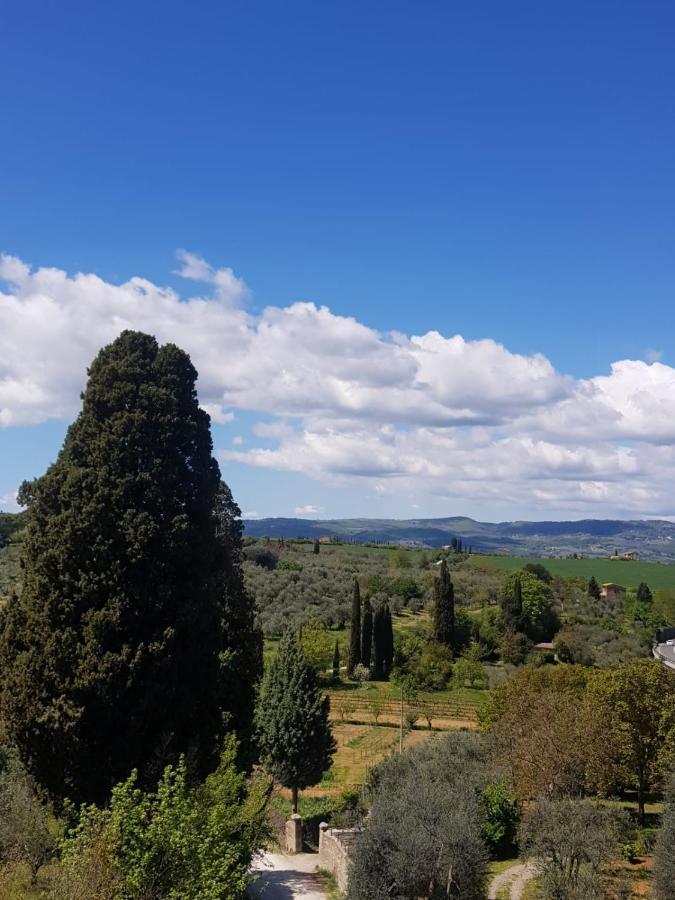 Апартаменты Casa Per L'Osticcio Vista Sulla Val D'Orcia Монтальчино Экстерьер фото