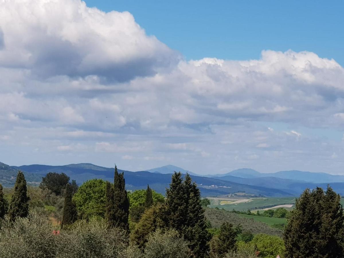 Апартаменты Casa Per L'Osticcio Vista Sulla Val D'Orcia Монтальчино Экстерьер фото