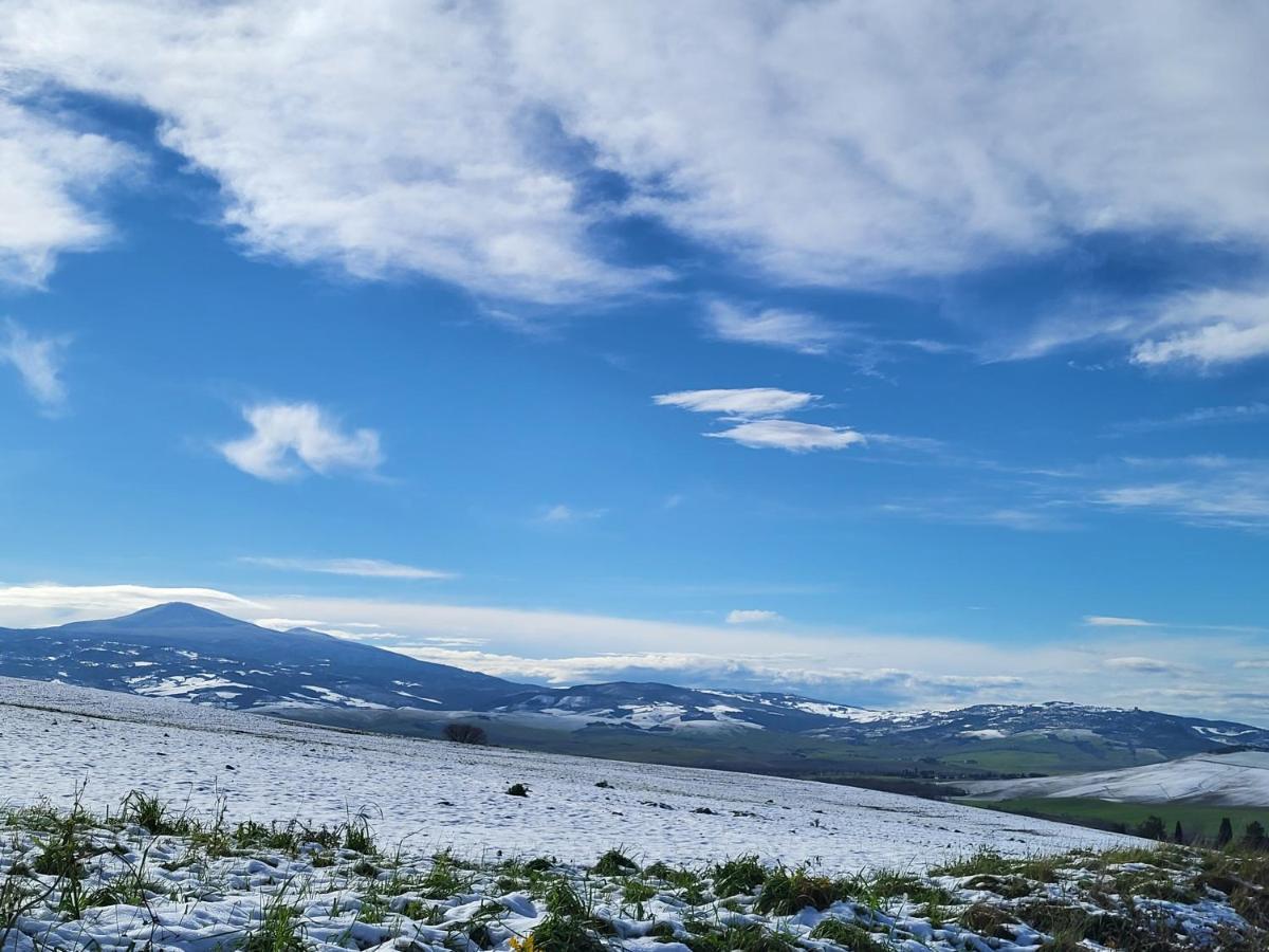 Апартаменты Casa Per L'Osticcio Vista Sulla Val D'Orcia Монтальчино Экстерьер фото