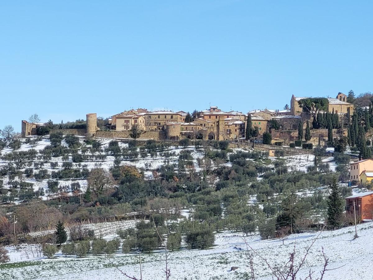 Апартаменты Casa Per L'Osticcio Vista Sulla Val D'Orcia Монтальчино Экстерьер фото